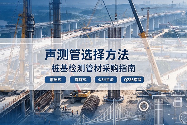 连州声测管选型标准