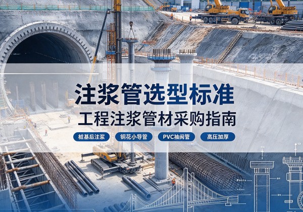 连州注浆管选型标准